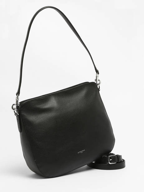 Sac PortÃ© Ã©paule Sophie Cuir Le tanneur Noir sophie TSOP1410 vue secondaire 2