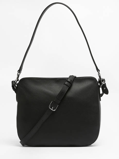Sac PortÃ© Ã©paule Sophie Cuir Le tanneur Noir sophie TSOP1410 vue secondaire 4