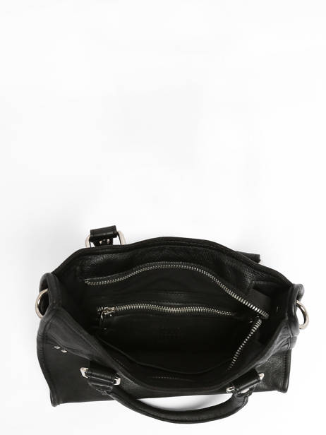 Sac BandouliÃ¨re Glam Cuir Basilic pepper Noir glam BGLA72 vue secondaire 4