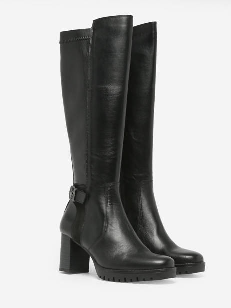 Bottes Ã  Talon Evie En Cuir Dorking Noir theme D8955 vue secondaire 2