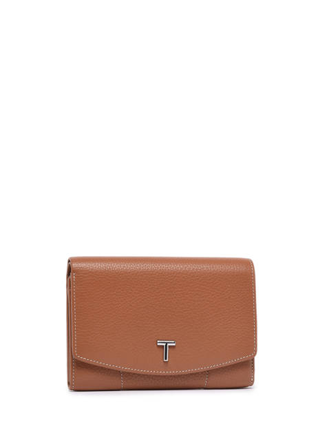 Petit Portefeuille ZippÃ© Romy Cuir Le tanneur Marron romy TROM3300
