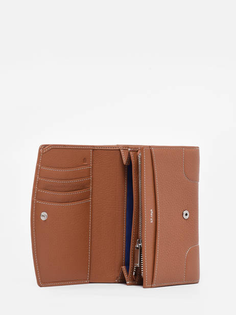 Petit Portefeuille ZippÃ© Romy Cuir Le tanneur Marron romy TROM3300 vue secondaire 1
