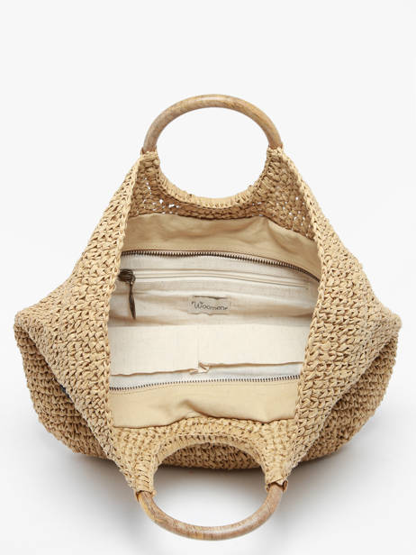Sac PortÃ© Main Noyer Woomen Marron noyer WNOY03 vue secondaire 3