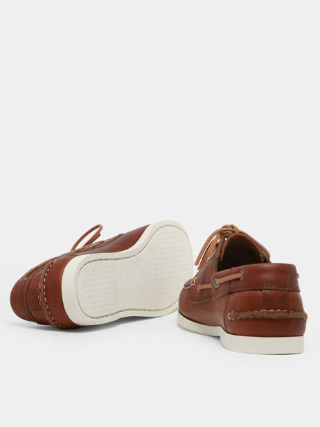 Boat Shoes Orland In Leather Redskins Brown men ORLAND other view 2