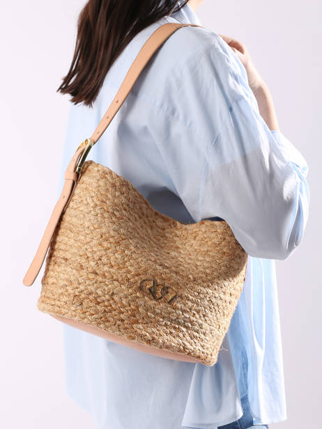 Sac PortÃ© Ã©paule Riviera Etrier Beige riviera ERIV068M vue secondaire 1