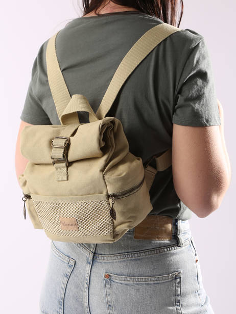 Sac Ã  Dos Rolltop S Narcisse Woomen Vert narcisse WNAR04 vue secondaire 1