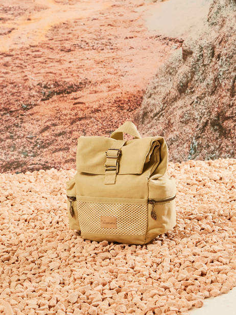 Sac Ã  Dos Rolltop S Narcisse Woomen Vert narcisse WNAR04 vue secondaire 5