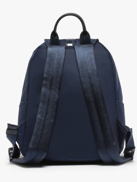 Sac Ã  Dos Lancaster Bleu basic vernis 514-86 vue secondaire 4