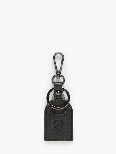 Porte-clefs Caviar Cuir Milano Noir caviar CA23119