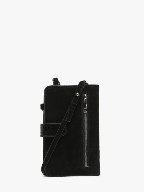Ã‰tui TÃ©lÃ©phone Cuir Great by sandie Noir new zack SNA vue secondaire 5