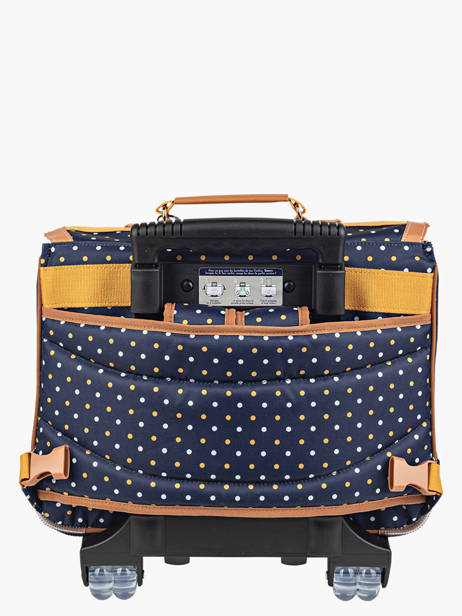 Cartable Ã  Roulettes 2 Compartiments Tann's Bleu les fantaisies f 42322 vue secondaire 5