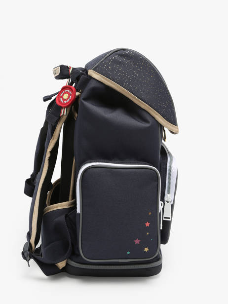 Sac Ã  Dos Ergomaxx 2 Compartiments Jeune premier Bleu daydream girls G vue secondaire 2