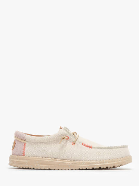 Moccasins Wally Coastline Jute Hey dude Beige men 40952