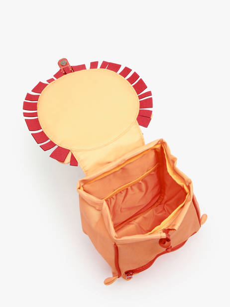 Mini Sac Ã  Dos Tann's Orange ecole des tann's 64515 vue secondaire 3