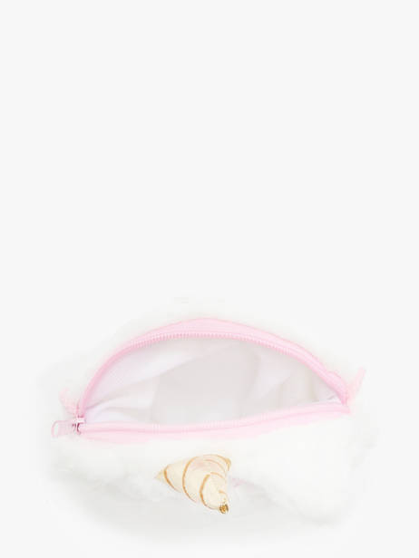 Sac BandouliÃ¨re Miniprix Blanc kids 7005 vue secondaire 2