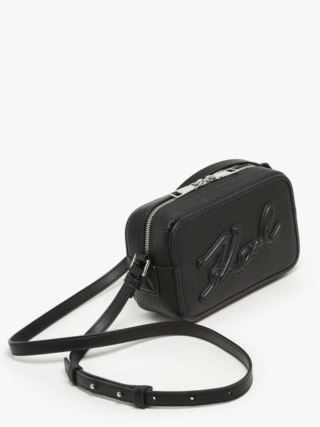 Sac BandouliÃ¨re K Skuare Polyurethane Karl lagerfeld Noir k skuare 245W3094 vue secondaire 2