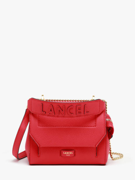 Sac Ã  Main S Ninon Cuir Lancel Rouge ninon A09221