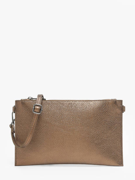 Sac BandouliÃ¨re Caviar Cuir Milano Marron caviar CA240611