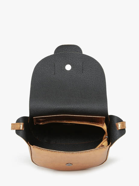 Sac BandouliÃ¨re Nine Cuir Milano Or nine NI24064 vue secondaire 3