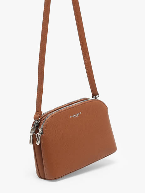 Sac BandouliÃ¨re Grained Miniprix Marron grained F8503 vue secondaire 2