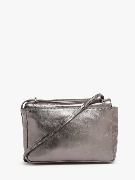 Sac BandouliÃ¨re Leather Cuir Biba Argent leather ELI1L vue secondaire 4