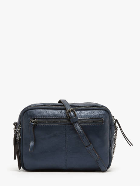 Sac BandouliÃ¨re Heritage Cuir Biba Bleu heritage TAC2L vue secondaire 4