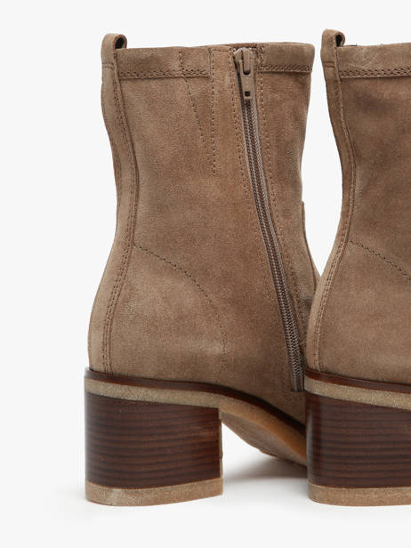 Bottines Ã  Talon En Cuir Gabor Marron women 34 vue secondaire 3