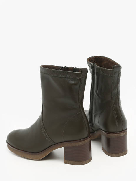 Bottines Ã  Talon En Cuir Gabor Vert women 53 vue secondaire 3