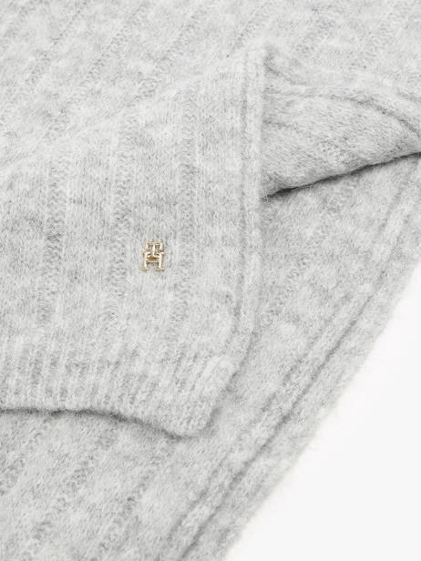 Ã‰charpe Tommy hilfiger Gris timeless AW16655 vue secondaire 1