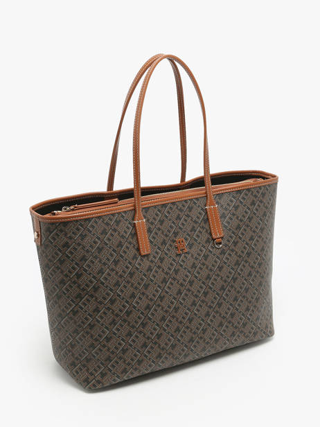 Sac PortÃ© Ã©paule Th Monoplay Tommy hilfiger Marron th monoplay AW16441 vue secondaire 2