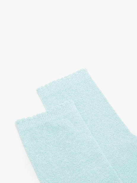 Chaussettes Pieces Bleu girl 17078534 vue secondaire 1