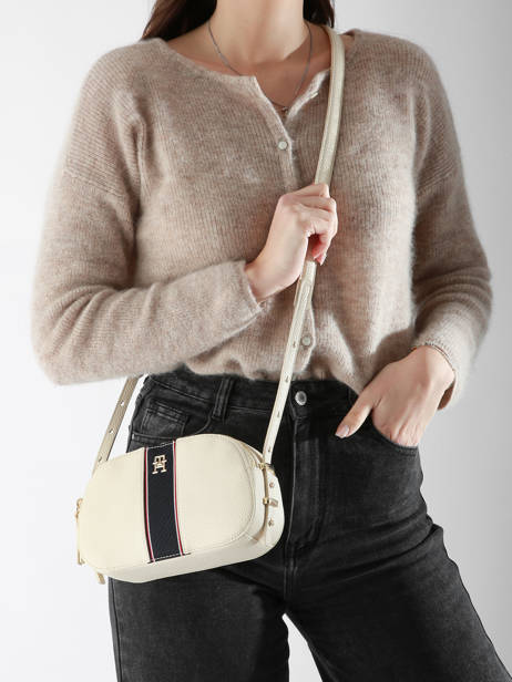 Sac BandouliÃ¨re Th Legacy Tommy hilfiger Blanc th legacy AW16898 vue secondaire 1