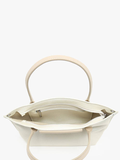 Sac BandouliÃ¨re Maya Cuir Lancaster Beige maya 88 vue secondaire 3