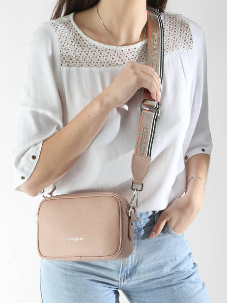 Sac BandouliÃ¨re Milano Ana Cuir Lancaster Rose milano ana 60 vue secondaire 1