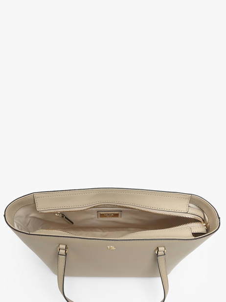 Sac PortÃ© Ã©paule Medium Karly Cuir Lauren ralph lauren Beige karly 31924351 vue secondaire 3