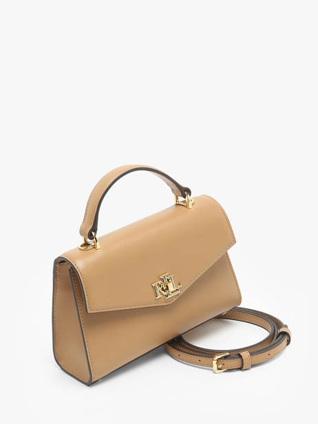 Sac Ã  Main Farrah Cuir Lauren ralph lauren Beige farrah 31968761 vue secondaire 2