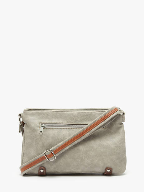 Sac BandouliÃ¨re Basic Miniprix Gris basic DD874 vue secondaire 3