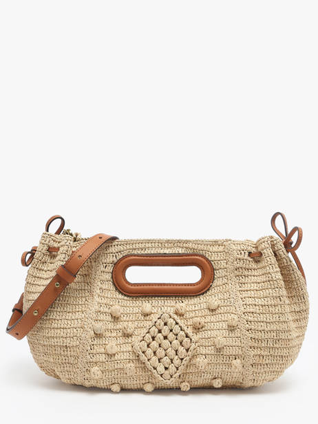 Sac BandouliÃ¨re Raphia Raphia Gerard darel Beige raphia DBS08454