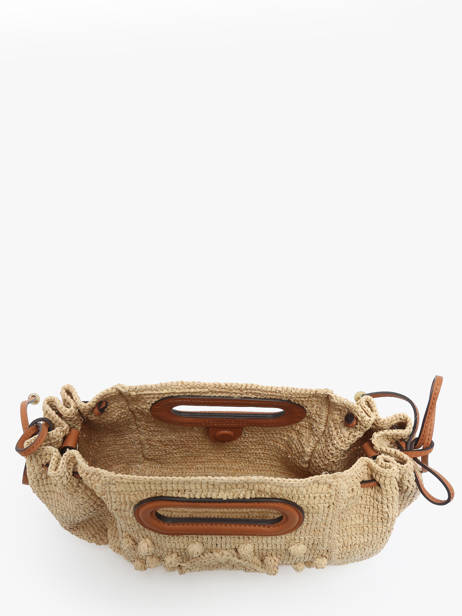Sac BandouliÃ¨re Raphia Raphia Gerard darel Beige raphia DBS08454 vue secondaire 3