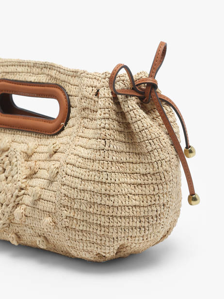 Sac BandouliÃ¨re Raphia Raphia Gerard darel Beige raphia DBS08454 vue secondaire 5