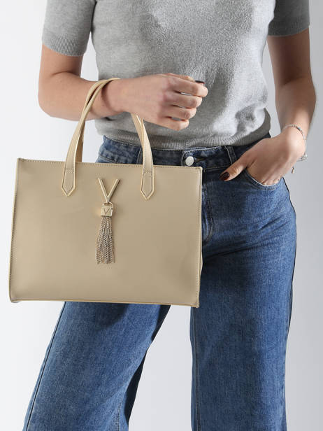 Sac PortÃ© Main Divina Sa Valentino Blanc divina sa VBS1IJ14 vue secondaire 1