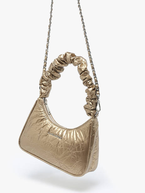 Sac PortÃ© Ã©paule Chouchou Nacre Polyester Lancaster Or chouchou nacre 40 vue secondaire 2