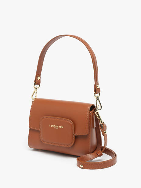 Sac BandouliÃ¨re Paris Pad Cuir Lancaster Beige paris pad 59 vue secondaire 2