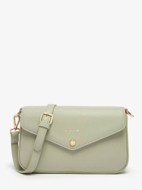 Sac Bandoulière Saffiano David jones Vert saffiano CM6120H