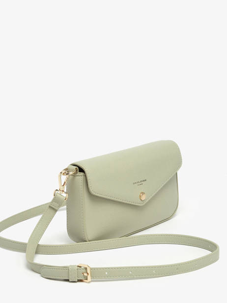 Sac Bandoulière Saffiano David jones Vert saffiano CM6120H vue secondaire 2