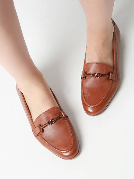 Mocassins En Cuir Tamaris Marron accessoires 44 vue secondaire 1
