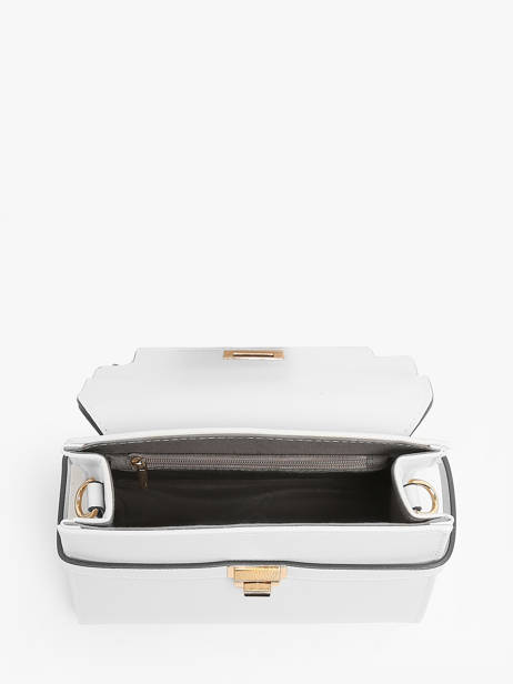 Sac BandouliÃ¨re Saffiano Miniprix Blanc saffiano HY5434 vue secondaire 2