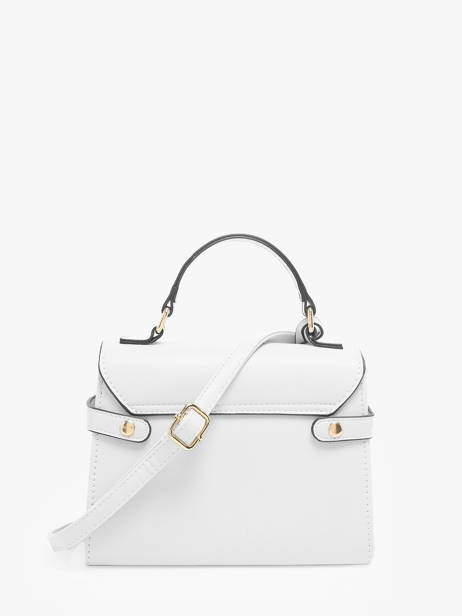 Sac BandouliÃ¨re Saffiano Miniprix Blanc saffiano HY5434 vue secondaire 3
