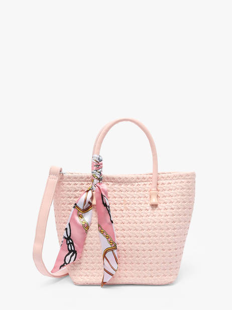 Sac PortÃ© Main Et BandouliÃ¨re Braided Miniprix Rose braided 1