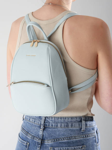 Sac à Dos David jones Bleu amsterdam CM7325 vue secondaire 1
